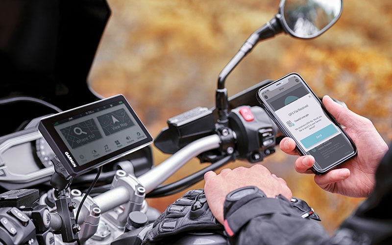 zumo xt e app garmin explore gpx