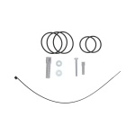 PARATELAIO ACERBIS per HONDA CRF 250/450 anno 2025 col. ROSSO - immagine 2