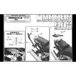 Attacco posteriore Givi 439FL per Kawasaki ZX6R 99-02, specifico per bauletto Monokey, da abbinare a piastra Monokey M35 - immagine 2