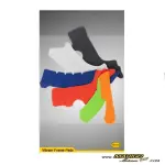 PARATELAIO VIBRAM per HONDA CRF 250/450 2021-2025 colore SILVER - immagine 2