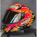 Casco NOLAN X-804 RS ULTRA CARBON REPLICA IANNONE col. 368 - TIRATURA LIMITATA! - immagine 6