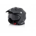Casco Jet Enduro/Trial ACERBIS ARIA matt black OMOLOG. 22-06 - immagine 2