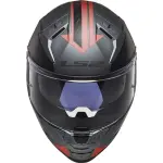 CASCO LS2 FF811 VECTOR II col. SPLITTER RED ECE 22.06 - immagine 2