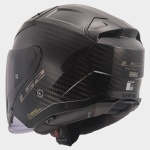 CASCO LS2 JET OF603 INFINITY II col. GLOSS CARBON ECE 22.06 - immagine 3