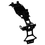 PORTA-TARGA RACING STEELBIKE per YAMAHA XSR 700 2016/2022 - Made in Italy - immagine 2