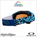 Mascherina CROSS OAKLEY AIRBRAKE TLD BLUE LIGHTNING PRIZM LENS SAPPHIRE 007046-F3 - immagine 4