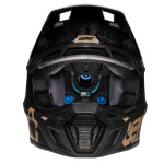 CASCO LEATT 9.5 CARBON con TECNOLOGIA 360° TURBINE + MASCHERINA VELOCITY 6.5 IRIZ STEALTH BRONZE 68 VLT - immagine 6