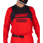 COMPLETO MAGLIA LEATT 4.5 LITE RED + PANTALONE LEATT 4.5 RED - immagine 4