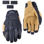 Guanti FIVE scrambler NERO/MARRONE - immagine 3