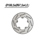 DISCO FRENO ANTERIORE per MALAGUTI PIAGGIO - immagine 2