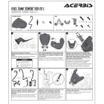 SERBATOIO MAGGIORATO ROSSO ACERBIS per YAMAHA Tenere' 700 - immagine 3