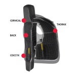 MOTO-AIRBAG MAB V4 COMPLETO - NERO/FLUO - immagine 6