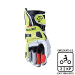 Guanti FIVE racing RFX-1 WHITE/FLUO - immagine 3