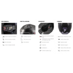 CASCO LS2 JET OF603 INFINITY II col. GLOSS CARBON ECE 22.06 - immagine 6