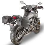 TN2130 - Paramotore tubolare specifico GIVI per Yamaha MT-07 18-20, Tracer 700 16-19 protegge la parte bassa del motore, abbinabile a TNH2130 (non incluso, solo Tracer) - immagine 4