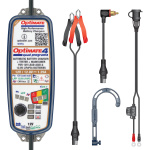 MANTENITORE / CARICA BATTERIE OPTIMATE 4 QUAD PROGRAM con connettore O-19 - immagine 3