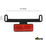 CATADIOTTRO TARGA MOTO OMOLOGATO - immagine 2