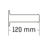 COPPIA MANOPOLE DOMINO STYLE mod. RETRO' - immagine 2