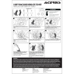 PARATELAIO ACERBIS per HONDA CRF 250/450 anno 2025 col. ROSSO - immagine 4