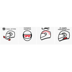 Casco Modulare NOLAN X-1005 ULTRA CARBON DYAD col. 101 ECE 22.06 - immagine 16