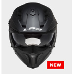 Casco HYBRID LS2 OF606 DRIFTER col. NERO OPACO - immagine 6