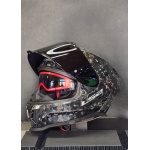 CASCO LS2 FF807 DRAGON CARBON col. FORGED ECE 22.06 - immagine 13