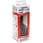 CONNETTORE PER MOTO DUCATI EURO 4 per MANTENITORE / CARICA BATTERIE OPTIMATE con ATTACCO SAE - immagine 4