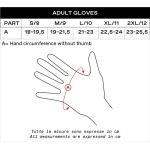 Guanti CROSS UFO mod. SKYLINE 2026 col. GRIGIO - immagine 5