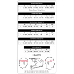 CASCO MOTOCROSS UFO ECHUS ROSSO-BIANCO art. HE170 - immagine 5