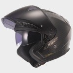 CASCO LS2 JET OF603 INFINITY II col. GLOSS CARBON ECE 22.06 - immagine 4