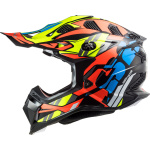 CASCO LS2 CROSS MX 700 SUBVERTER EVO COL. RASCAL - immagine 3