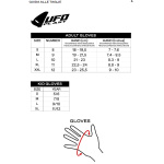 Guanti CROSS UFO mod. Muria 2024 col. ROSSO - immagine 2