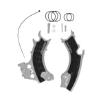 PARATELAIO ACERBIS per HONDA CRF 250/450 anno 2025 col. SILVER - immagine 4