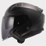 CASCO LS2 JET OF603 INFINITY II col. GLOSS CARBON ECE 22.06 - immagine 5