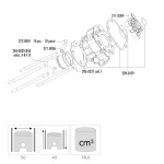 GRUPPO TERMICO POLINI 80cc IN ALLUMINIO per DERBI/VALENTI - immagine 2
