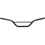 MANUBRIO TOMMASELLI ENDURO STRADALE piega ALTA diametro 22 NERO - immagine 2