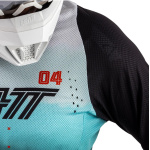 COMPLETO LADY MAGLIA LEATT 4.5 LITE MARINE + PANTALONE LEATT 4.5 MARINE - immagine 7