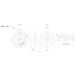 GUARNIZIONE IN GOMMA per TAPPO PICCOLO ACERBIS UNIVERSALE - immagine 2