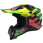 CASCO LS2 CROSS MX 700 SUBVERTER COL. CHROMATIC ECE 22.06 - immagine 2