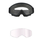 Mascherina CROSS OAKLEY L-FRAME + LENTE A SPECCHIO BIANCA - immagine 3