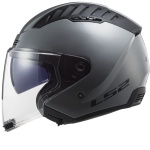 CASCO LS2 JET OF600 COPTER II col. SOLID NARDO GREY ECE 22.06 - immagine 4