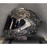 CASCO LS2 FF807 DRAGON CARBON col. FORGED ECE 22.06 - immagine 5