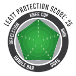 GINOCCHIERA LEATT DUAL AXIS BIANCA - immagine 3