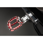 PEDANE LIGHTECH PER HONDA X-ADV 750 2017-2018 - ROSSO - immagine 2