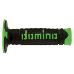 COPPIA MANOPOLE FUORISTRADA DOMINO SERIE A260 NERO/VERDE - immagine 2