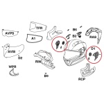 CP. MOVIMENTI VISIERA COMPLETI per NOLAN N60.6/N60.6 SPORT - immagine 2