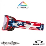 Mascherina CROSS OAKLEY AIRBRAKE TLD RED BANNER 007046-D0 - immagine 3