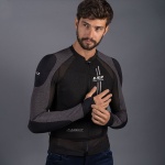 Pettorina Uomo Ls2 X-ARMOR Black/Silver - immagine 2