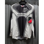 MAGLIA TROY LEE DESIGNS GP PRO STREAMLINE BLACK / WHITE - immagine 2