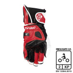 Guanti FIVE racing RFX-1 WHITE/RED - immagine 3
